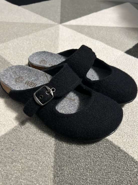Dr. Andrew Weil Shoes - Dr. Andrew Weil Orthaheel WOOL Mary Jane Clogs Mules Slippers Women's EU 37/US 6